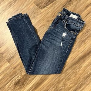 EUC Cosmic Blue Love Jeans